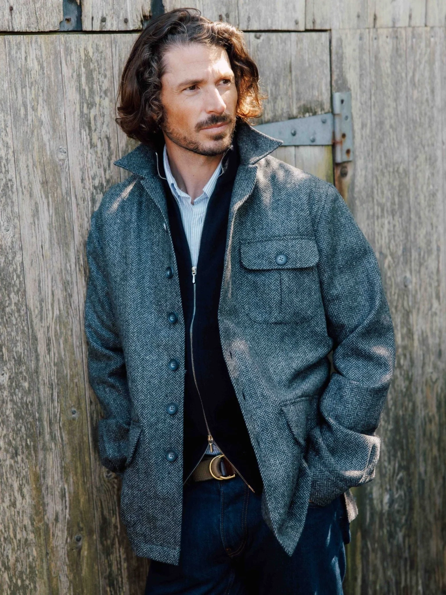 Casual Tweed Shacket - Image 8