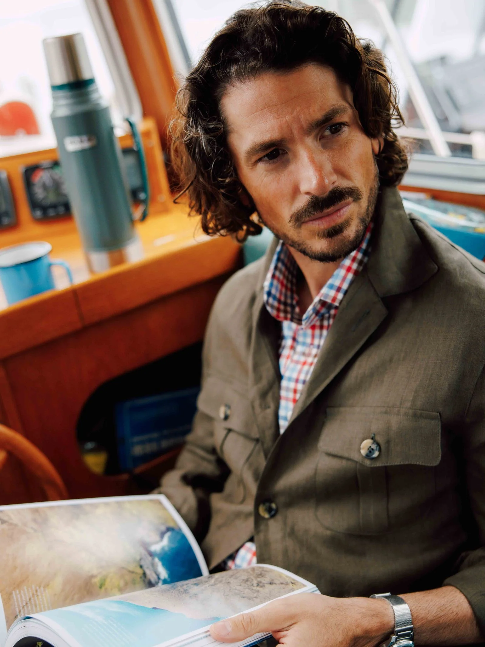 Linen Safari Jacket - Image 3