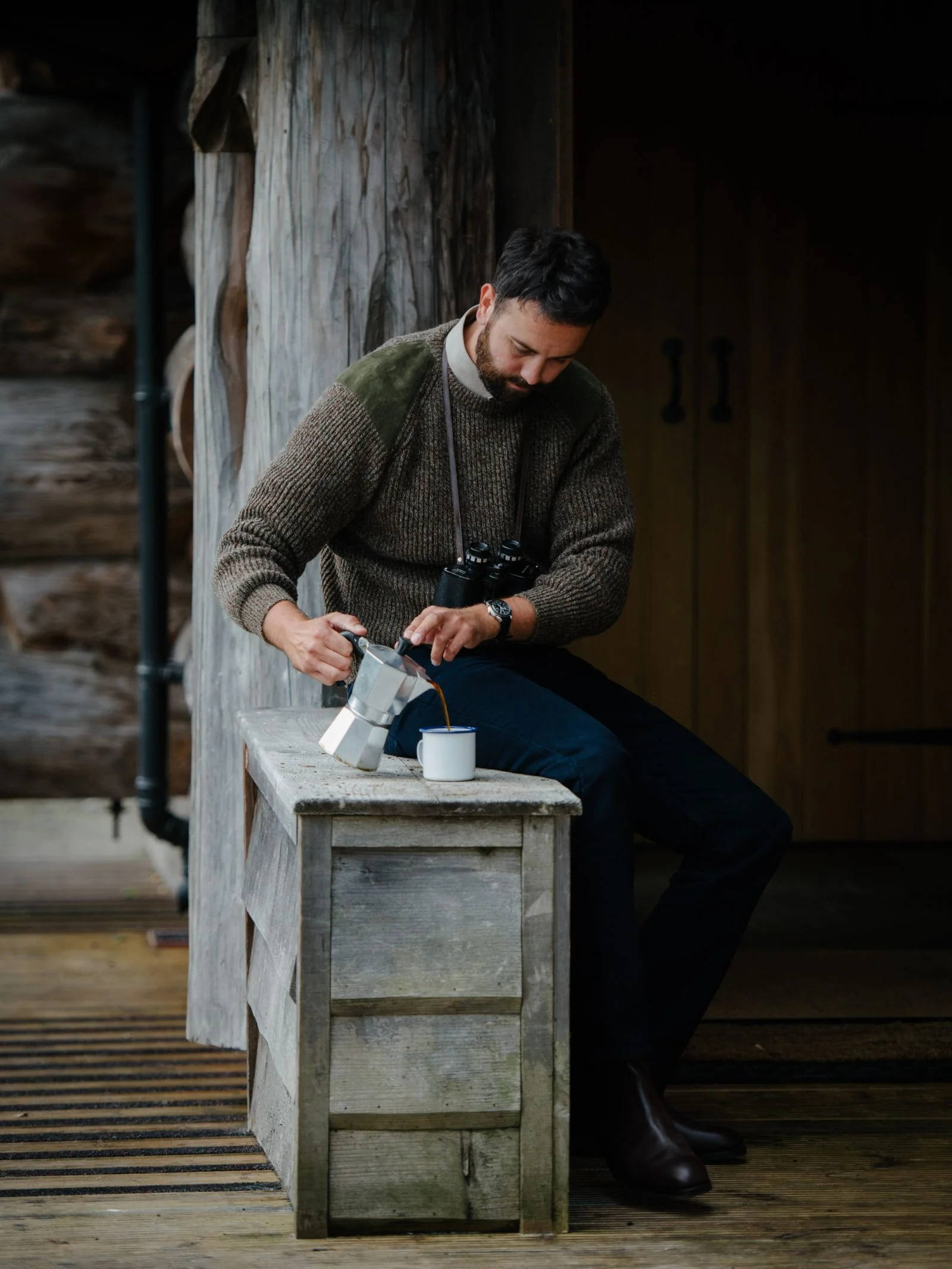Scotia Suede Jumper - Image 4